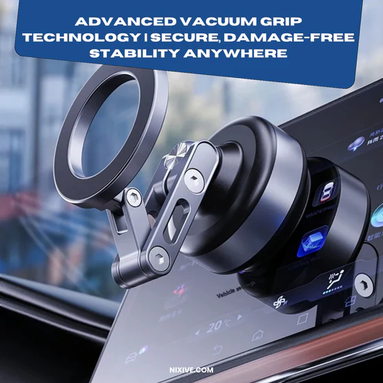 The 360° Rotating Magnetic Car Phone Holder